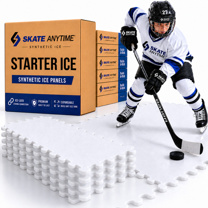 STARTER ICE – 18 SQ. FT. EXPANDABLE SYNTHETIC ICE RINK